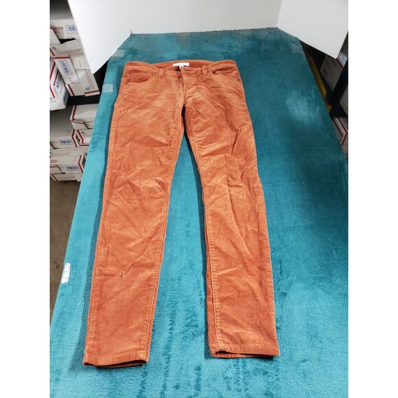 CAbi Jeans Size 6 Womens Brown Stretch Pants Corduroy Ladies Mid Rise Skinny - Picture 2 of 12